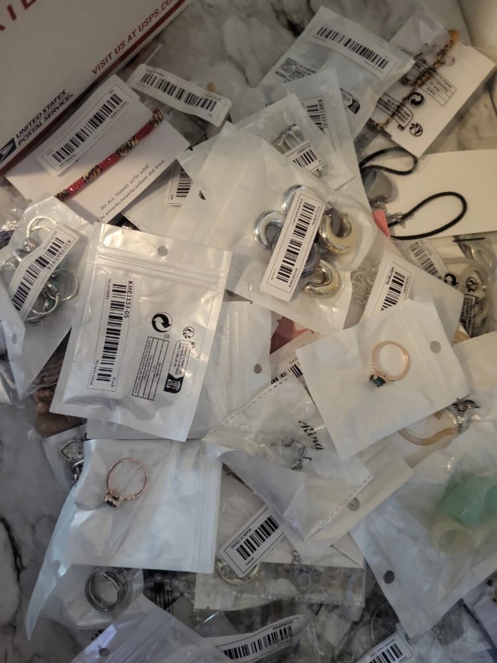 2LB Fashion Jewelry Wholesale Reseller Lot New - Picture 7 of 11